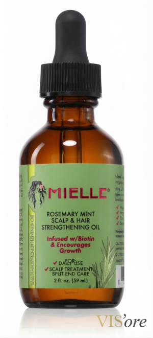 Mielle Rosemary Mint Scalp & Hair Strengthening Oil – stiprinamasis aliejus plaukams ir galvos odai, 59 ml
