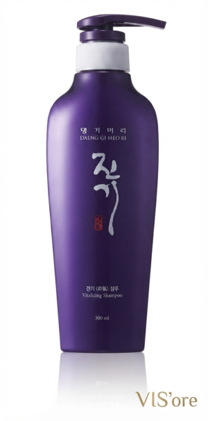 DAENG GI MEO RI Jin Gi Vitalizing Shampoo – stiprinamasis ir gaivinamasis šampūnas sausiems ir lūžinėjantiems plaukams (300 ml)