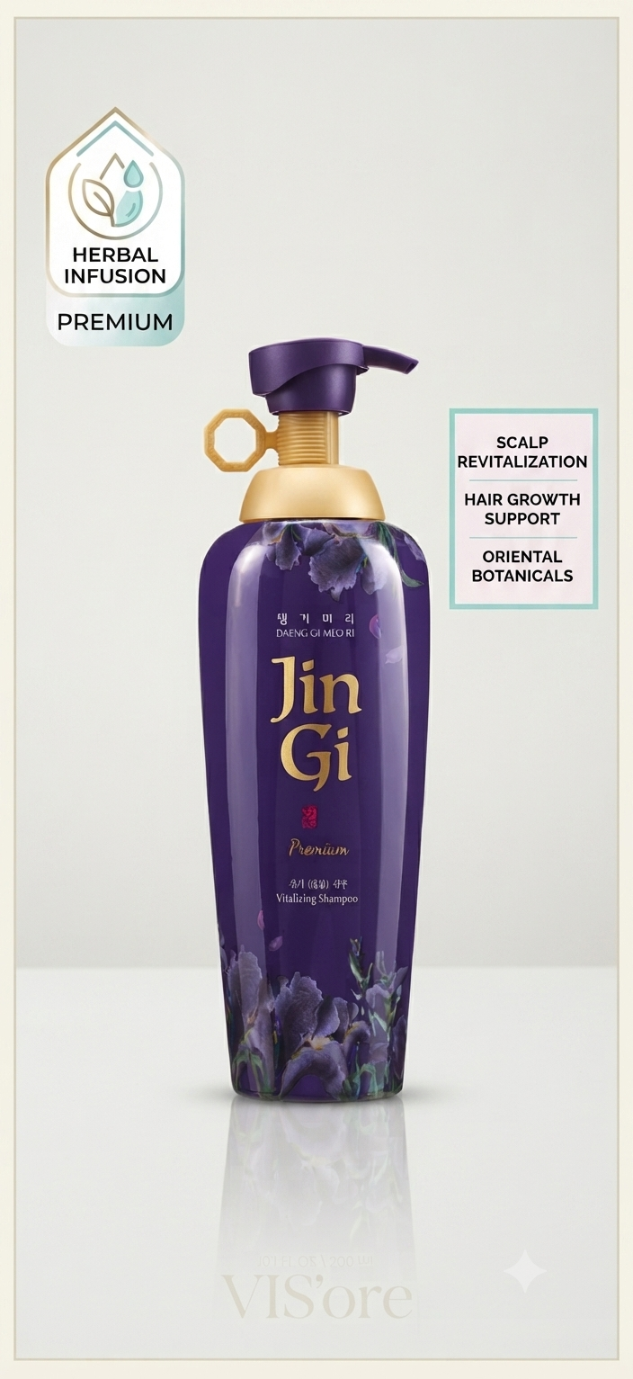 Daeng Gi Meo Ri Jin Gi Premium Vitalizing Shampoo – jėga ir gyvybingumas pažeistiems plaukams