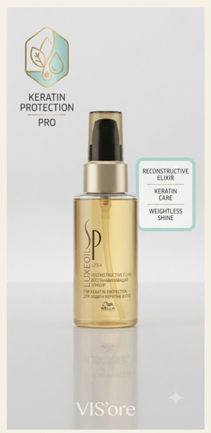 Wella Professionals SP LuxeOil – prabangus atkuriamasis eliksyras plaukams